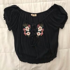 Off the Shoulder Shirt | Hollister